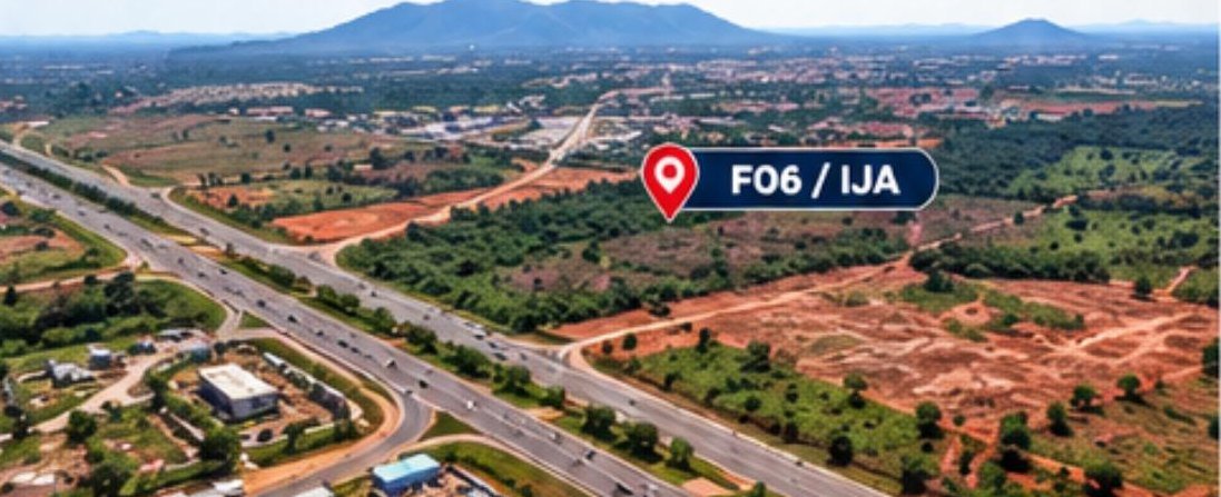 Aerial view of the F06 / Ija corridor, Abuja