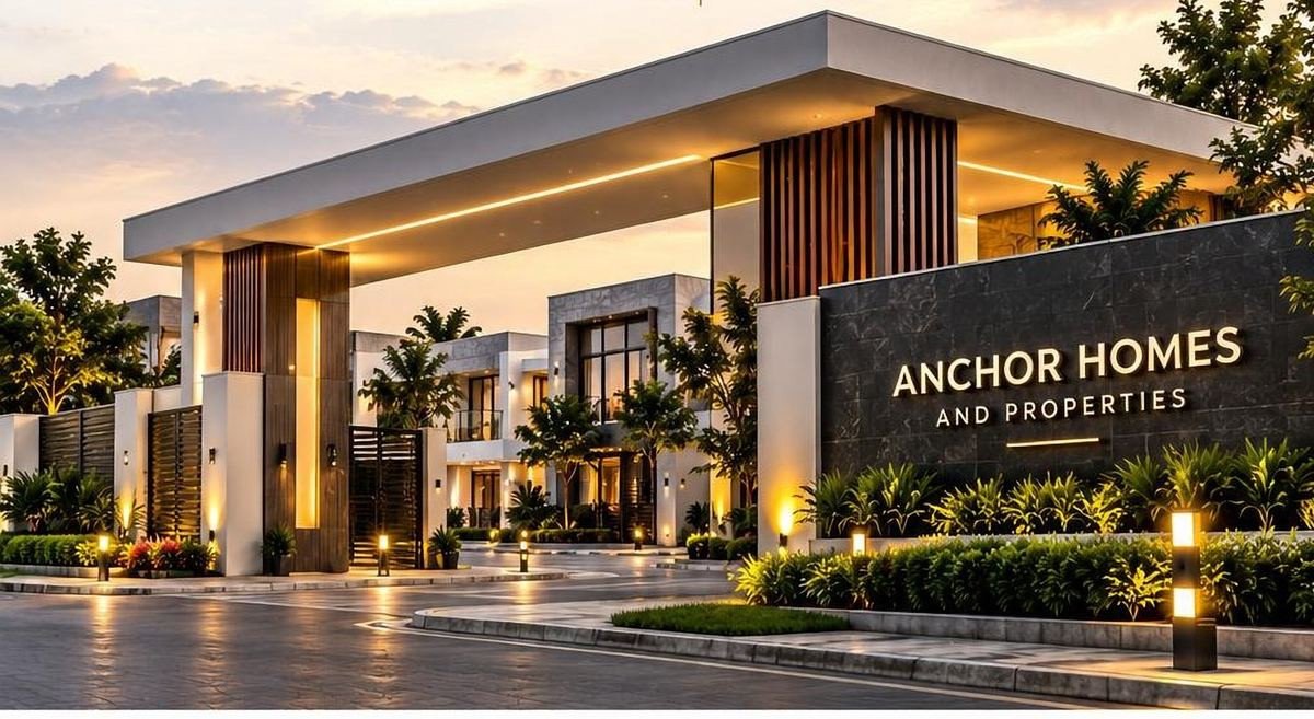 Anchor Homes and Properties estate gate